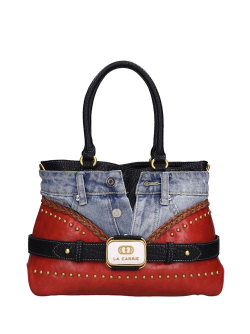 Borsa BAGGHY MED. in ecopelle e tessuto LA CARRIE | 142M-ER-151-TSJMULTICOLOR